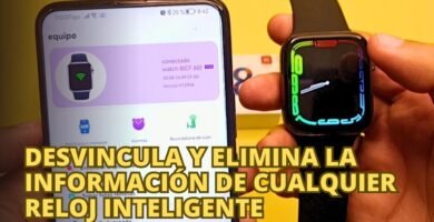 ¿Cómo desconectar un smartwatch de mi celular?