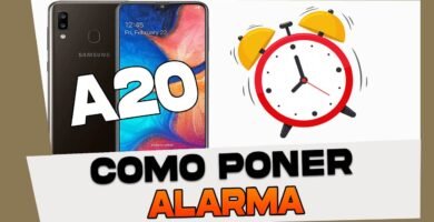 ¿Cómo poner alarma en un Samsung a20?